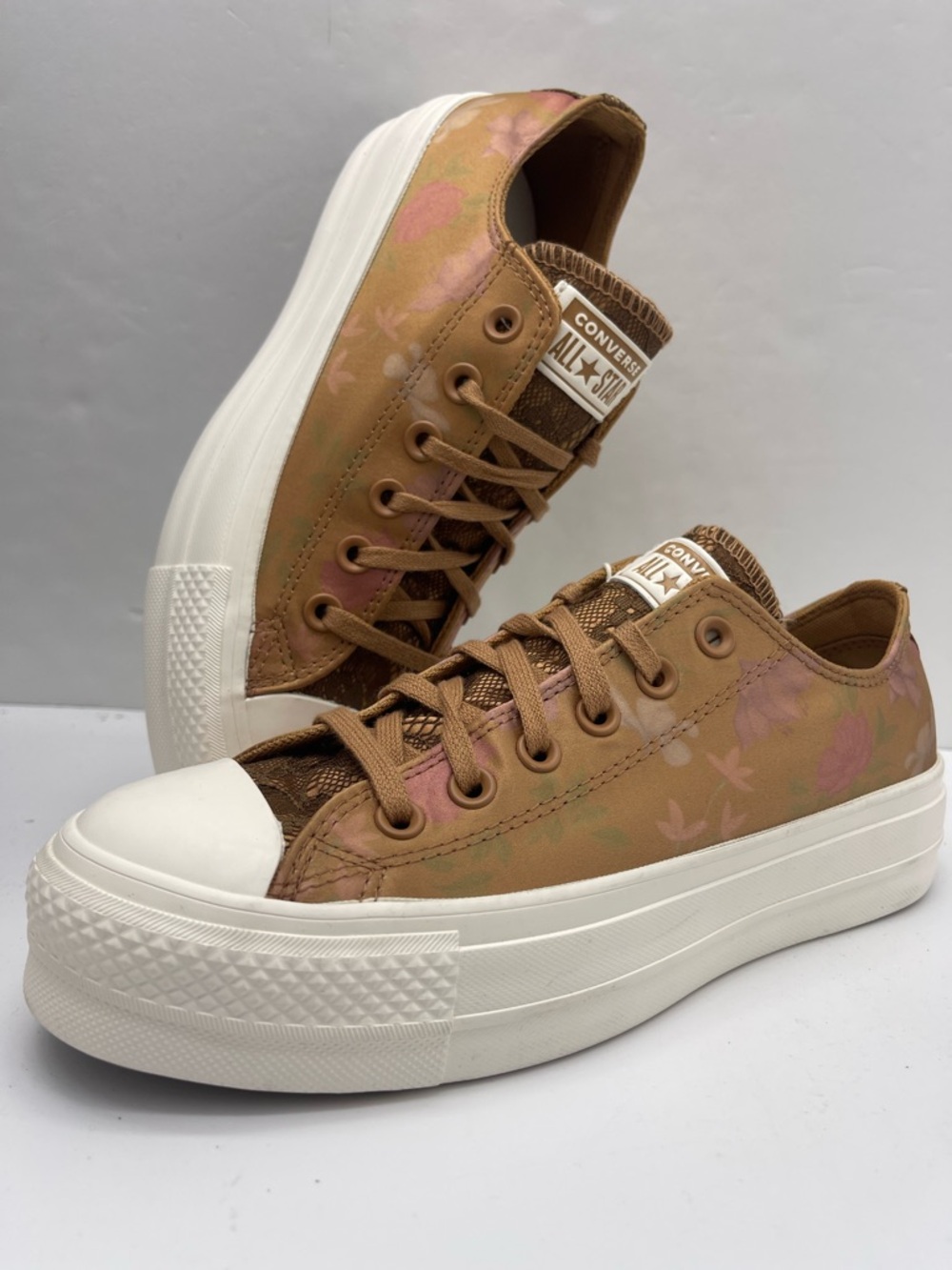 Converse CTAS Lift Ox Platform Sneakers Incensed Egret Grounded A17486F Low Top - Picture 15 of 16